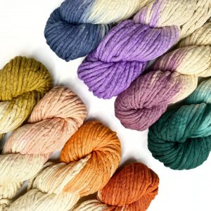 4mm Ombre Dip Dyed Two Toned Hand Painted Cotton Cord Group Shot
