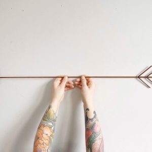 “SHOT THROUGH THE HEART” Arrow Frame – Made in Canada
