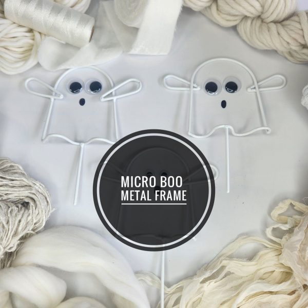 “MICRO BOO” Ghost Frame – Halloween Décor – Made in Canada