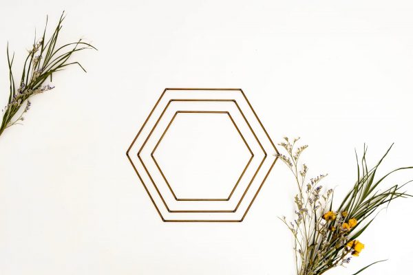 Hexagon Shaped Crafting Frame – Made in Canada - Image 2