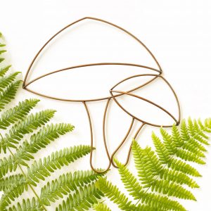 “Mush Love” Mushroom Frame – Made in Canada