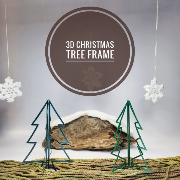 “3D Christmas Tree Frame” – Made in Canada
